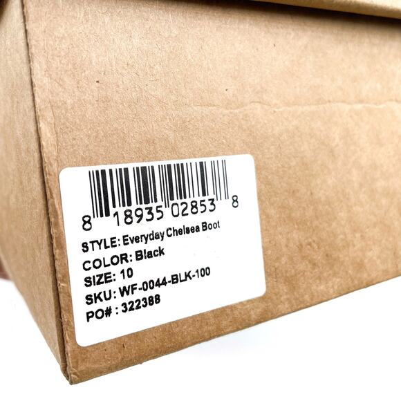 Nisolo Everyday Chelsea Boot Black Leather Ankle Block Heel Sz 10 Women's‎ - Picture 10 of 10